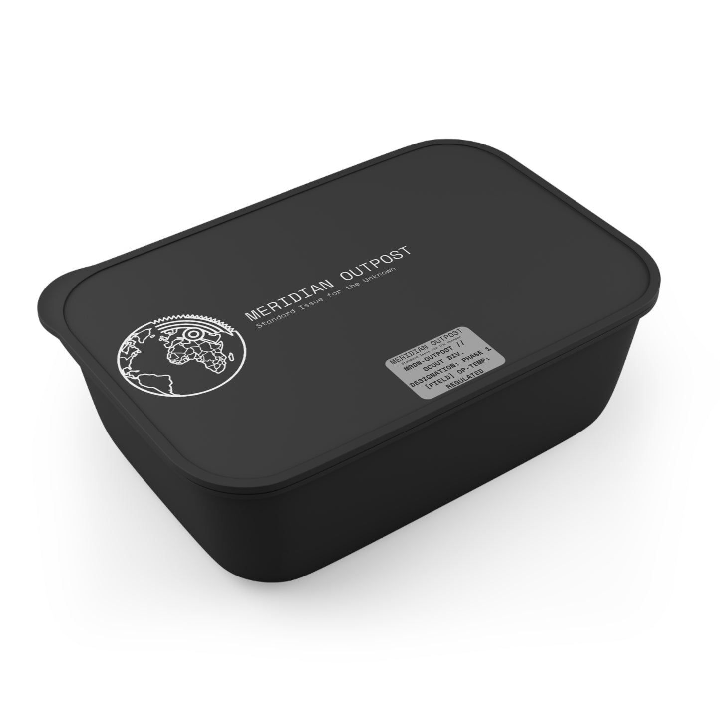 Scout Division Meridian Outpost PLA Bento Box with Band & Utensils — Eco-Friendly Travel Lunch Container