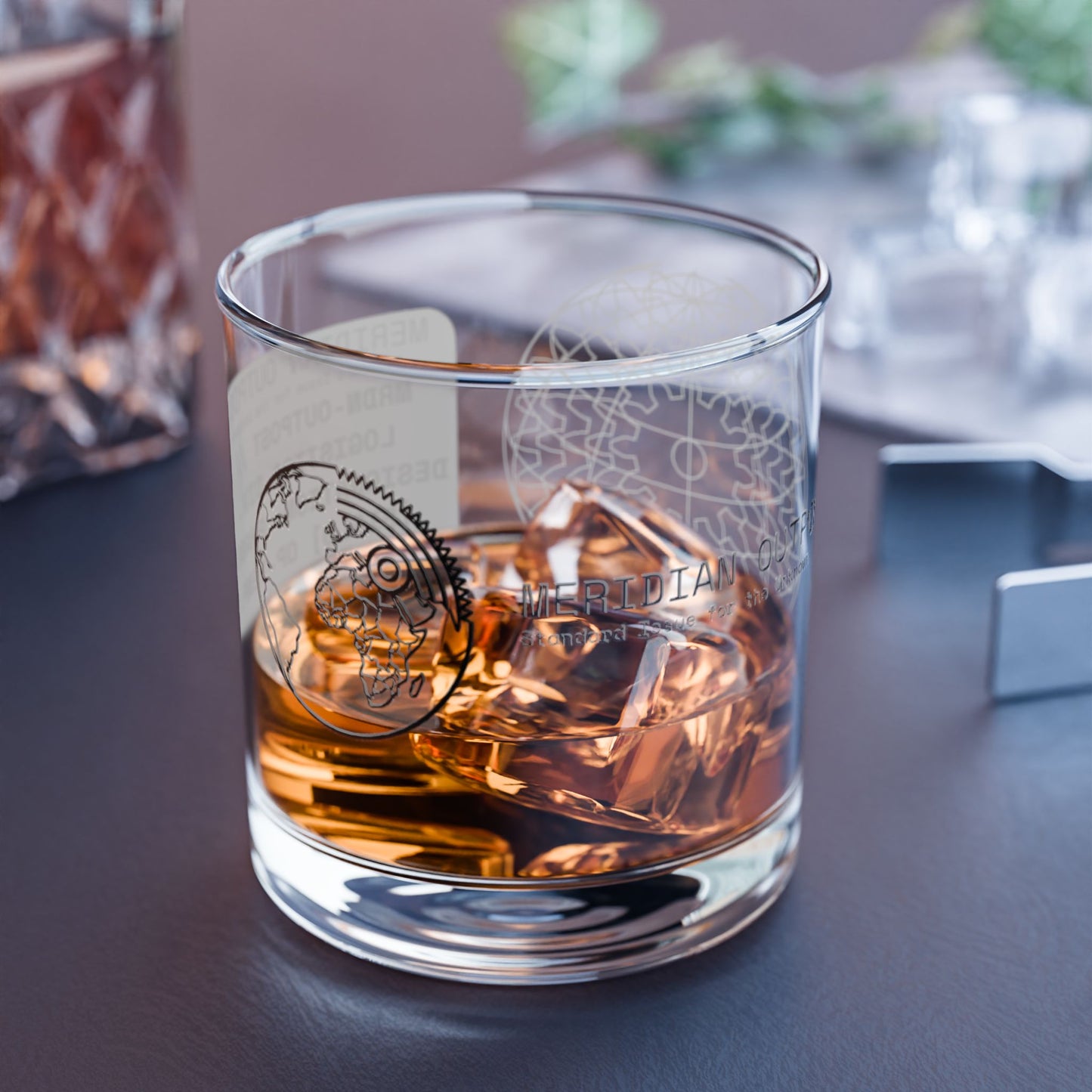 Logistics Division 10oz Rocks Whiskey Glass