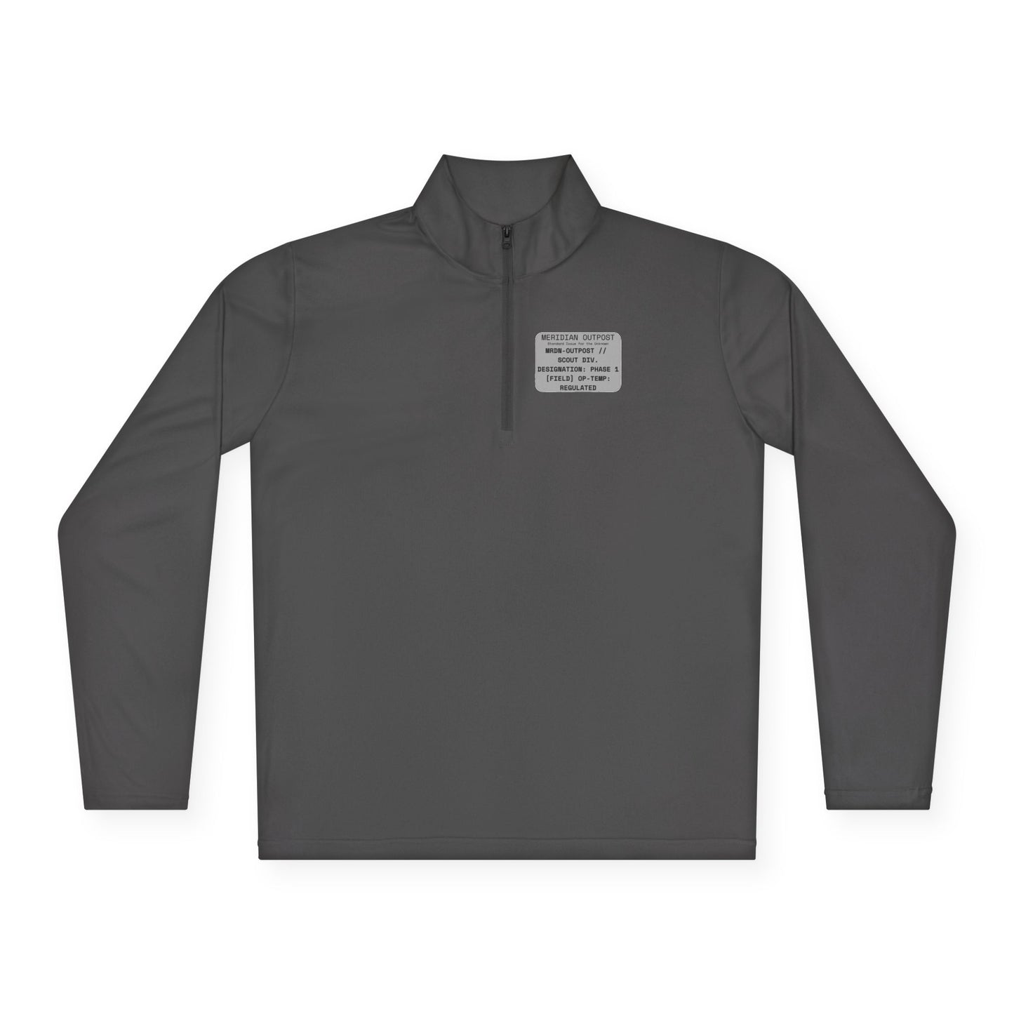 Scout Division Quarter-Zip Pullover — Climate Action Club Graphic (Save the Planet)
