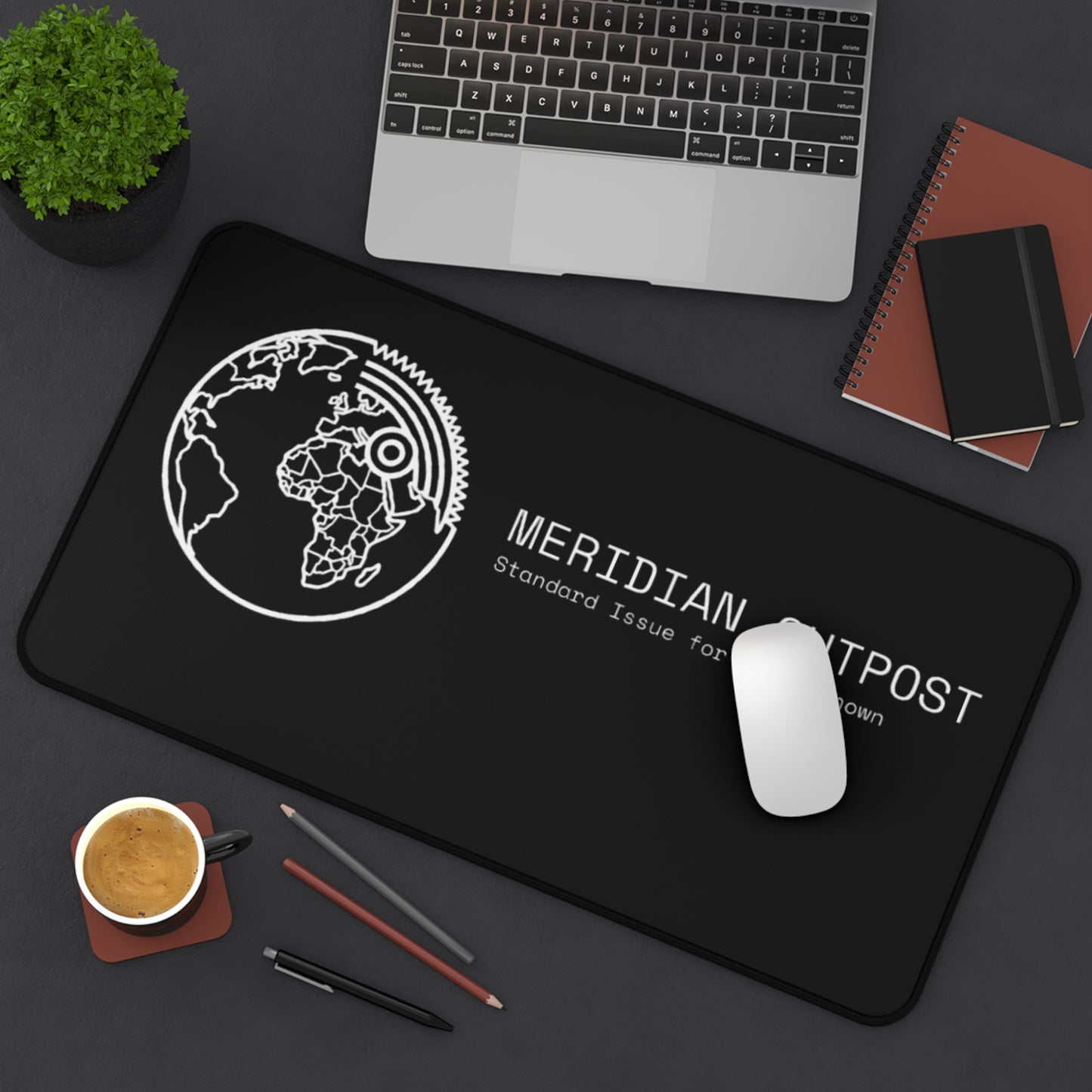 Engineering Division Essentials Core Durable Mouse & Keyboard Desk Mat Pad