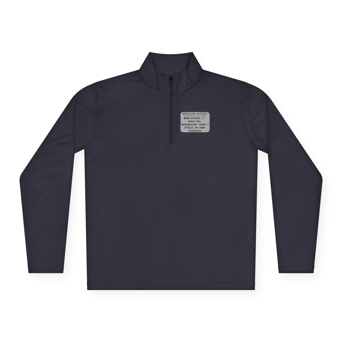 Scout Division Quarter-Zip Pullover — Climate Action Club Graphic (Save the Planet)