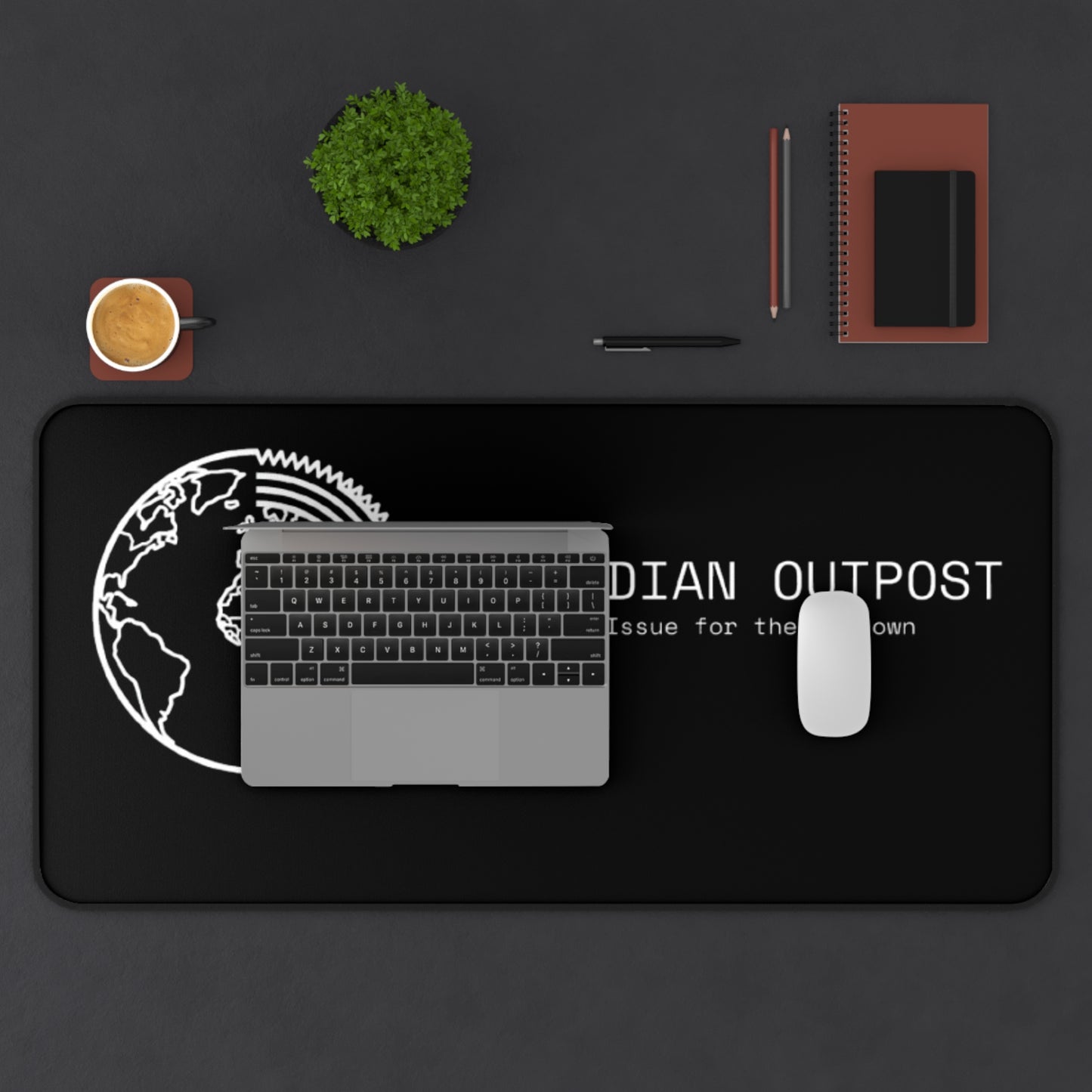 Engineering Division Essentials Core Durable Mouse & Keyboard Desk Mat Pad