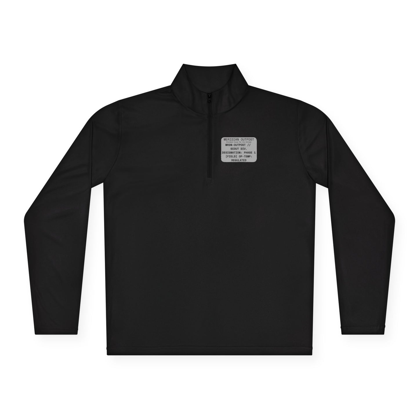 Scout Division Quarter-Zip Pullover — Climate Action Club Graphic (Save the Planet)
