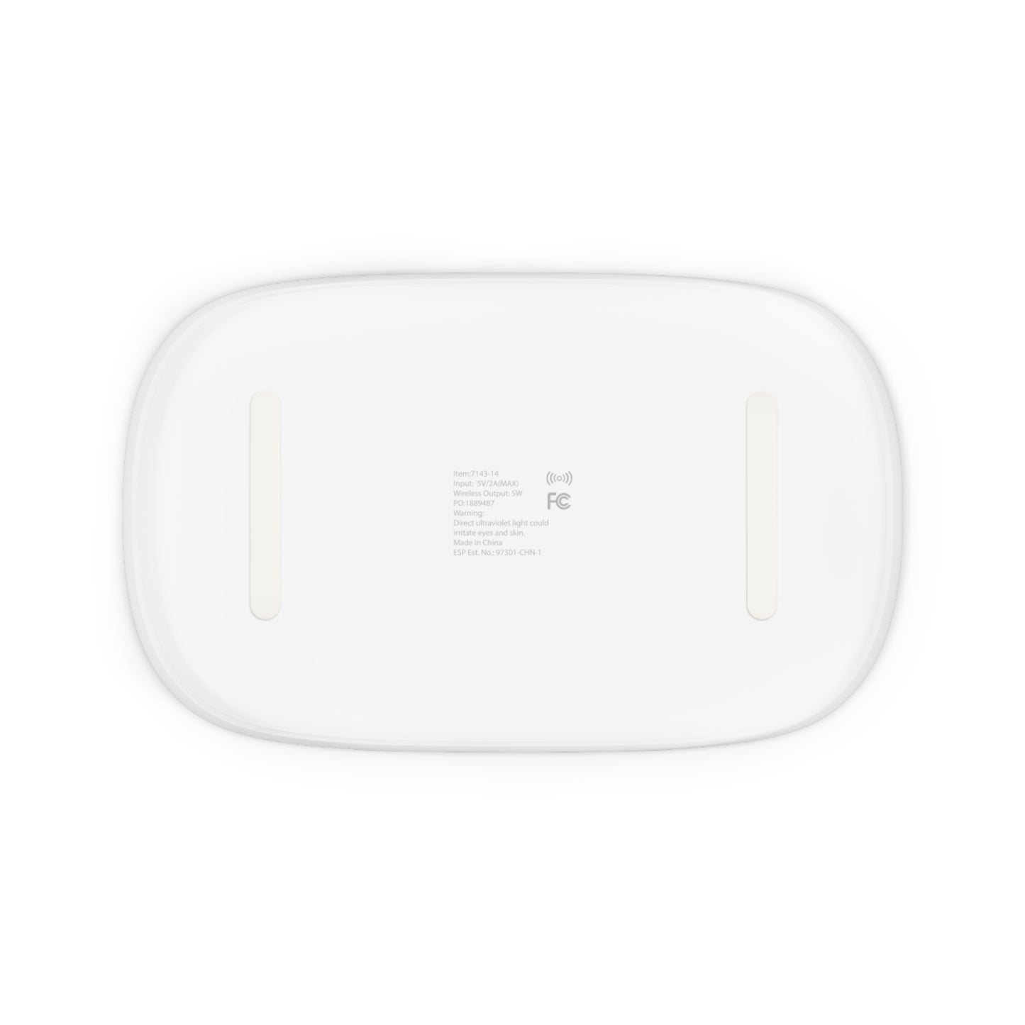 Engineering Division UV Phone Sanitizer Wireless Charging Pad
