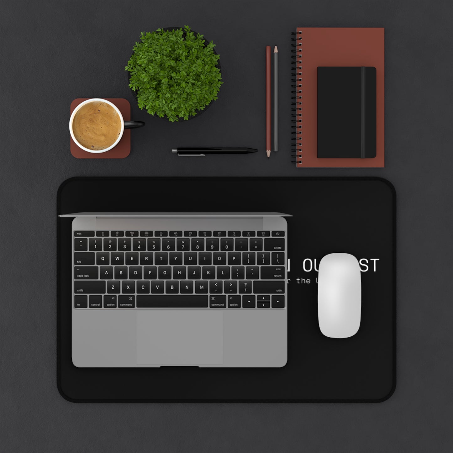 Engineering Division Essentials Core Durable Mouse & Keyboard Desk Mat Pad