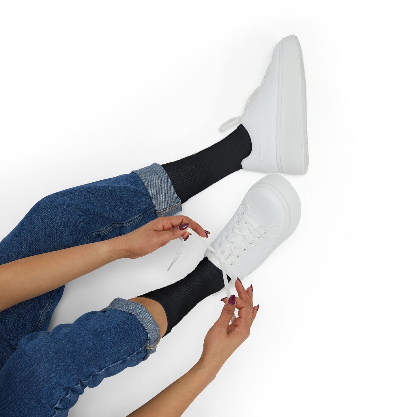 Scout Division Black Sublimation Crew Socks with Globe Logo — Minimal Earth Graphic