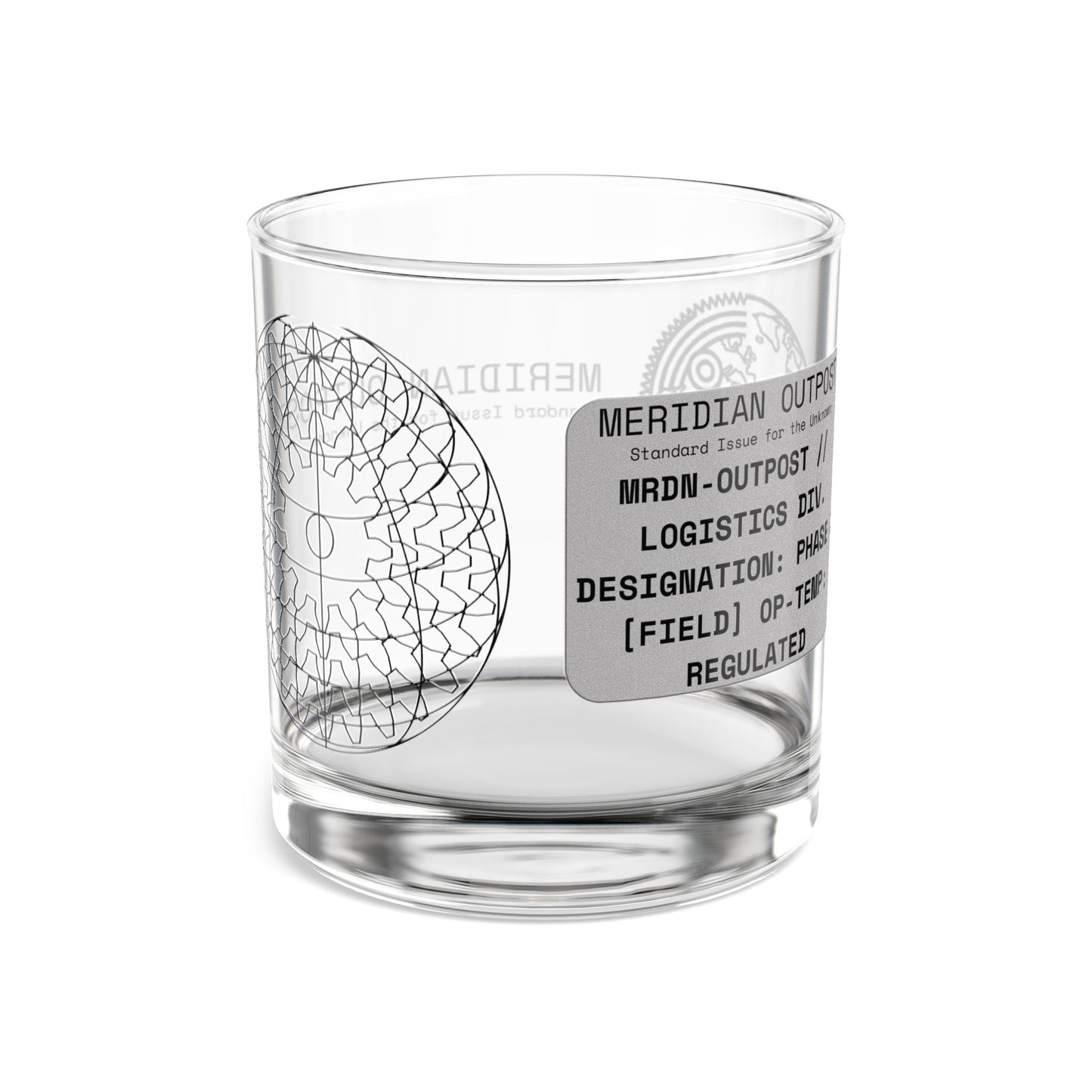 Logistics Division 10oz Rocks Whiskey Glass