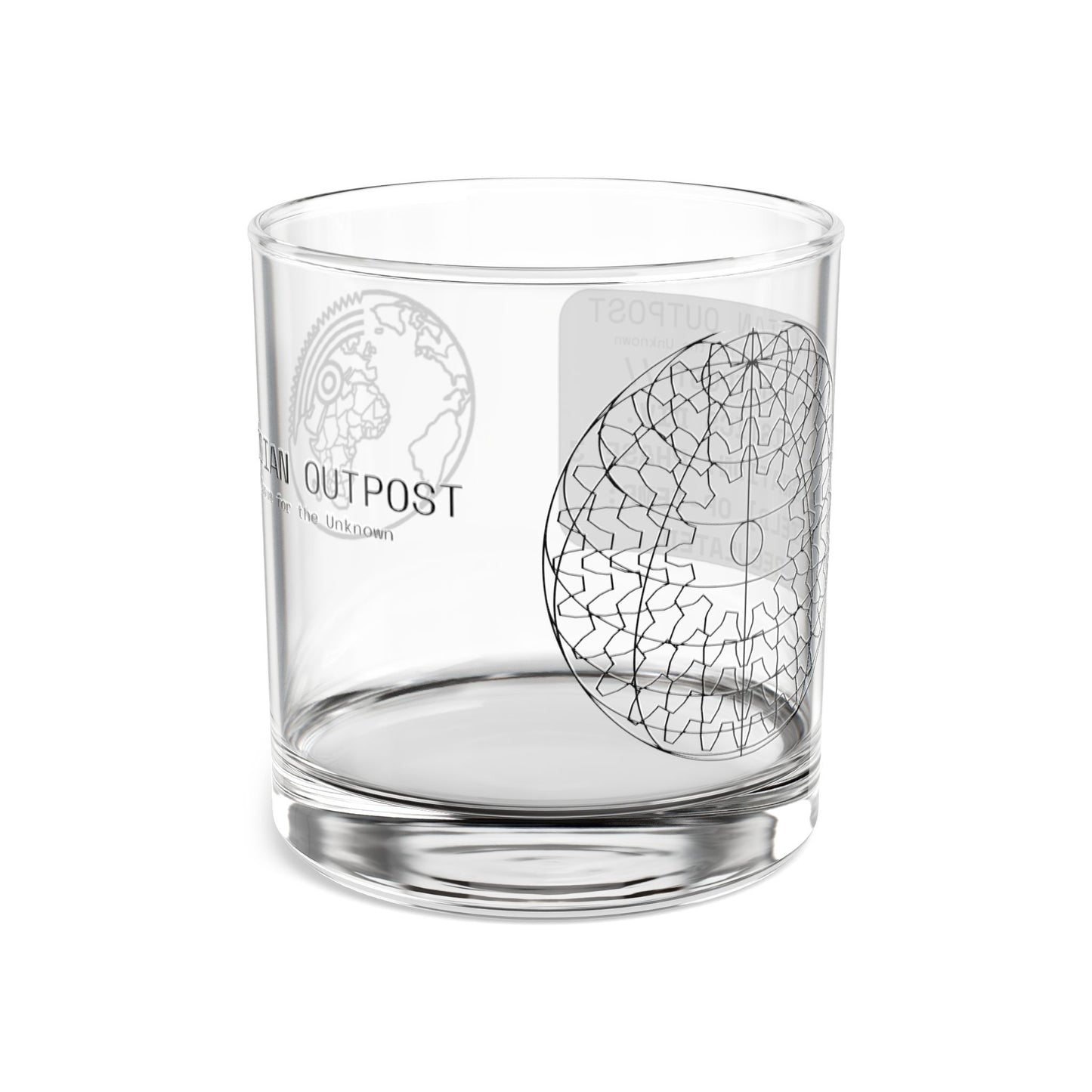 Logistics Division 10oz Rocks Whiskey Glass