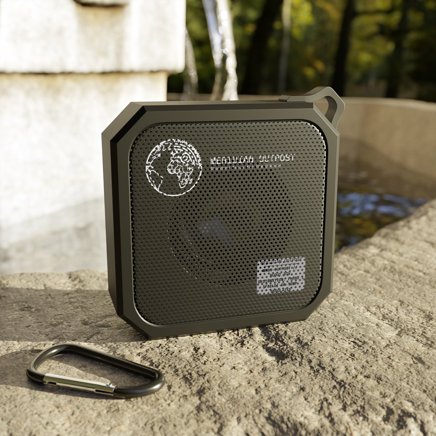 Scout Division Portable Outdoor Rugged Waterproof Bluetooth Speaker
