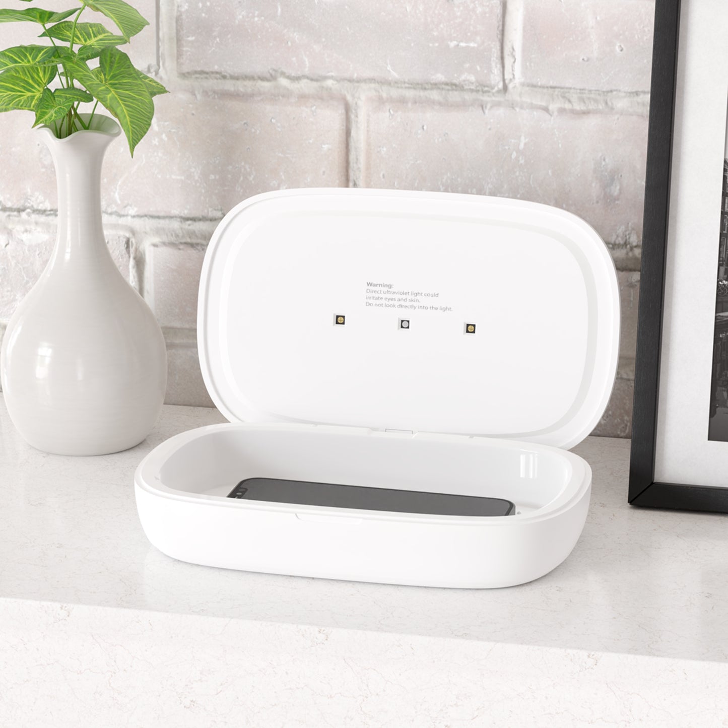 Engineering Division UV Phone Sanitizer Wireless Charging Pad