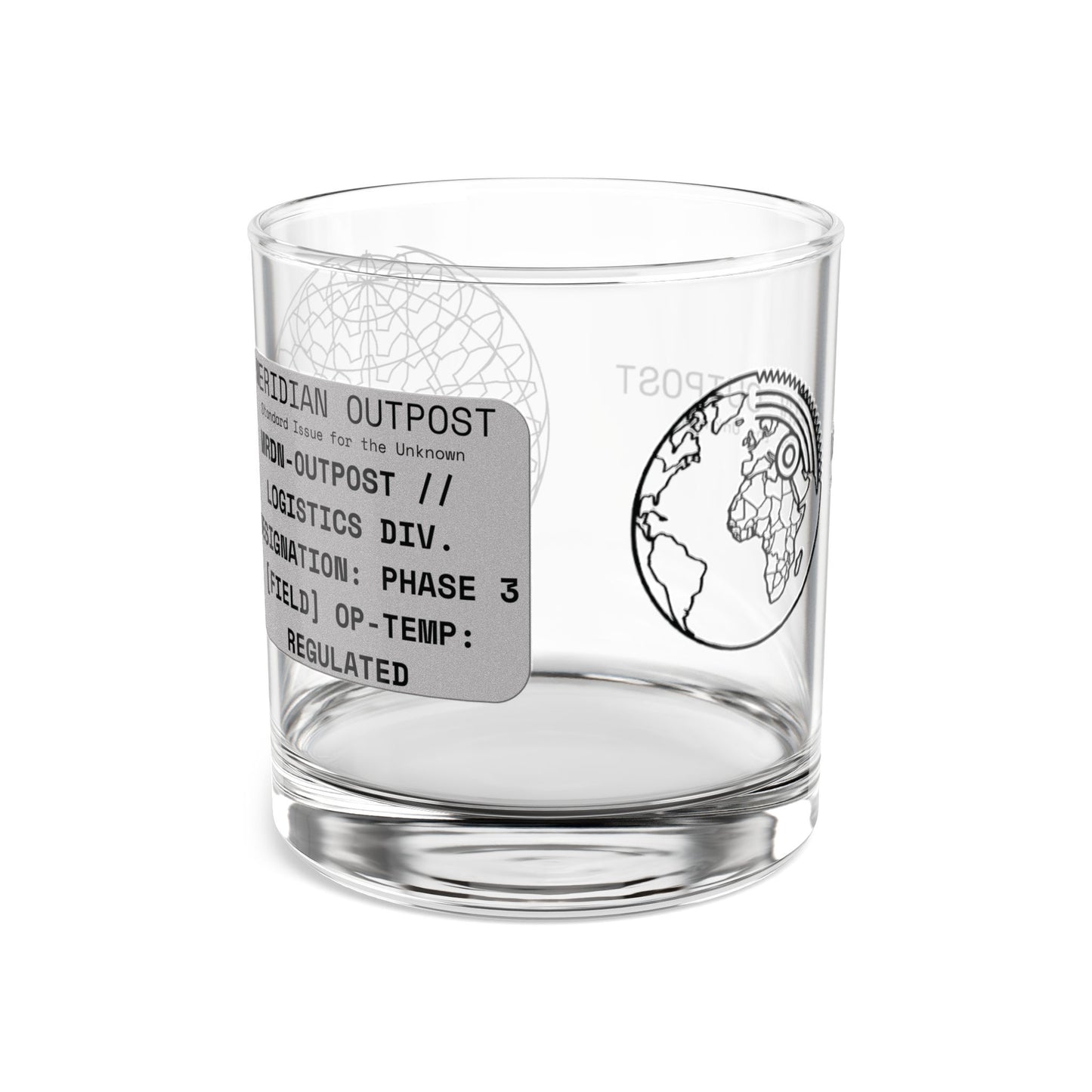 Logistics Division 10oz Rocks Whiskey Glass